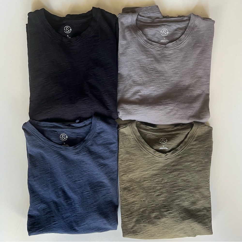 Nordstrom Treasure and Bond lot of 4 shirts - large